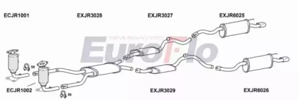 Система выпуска ОГ EuroFlo JRXK840 5001A